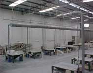 fornecimento e instalação de dutos de distribuição de ar de exaustação, insuflamento, ventilação e tratamento do ar.