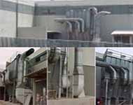 projeto, fornecimento e instalação de sistemas de ventilação industrial para tratamento do ar de diversos processos.